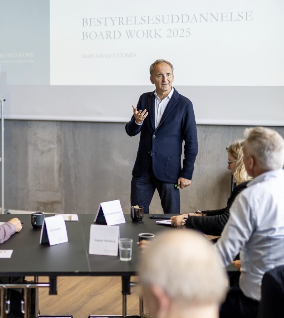 Jim Hageman Snabe bestyrelsesuddannelsen BOARD WORK